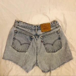 Vintage Levi 561 Shorts